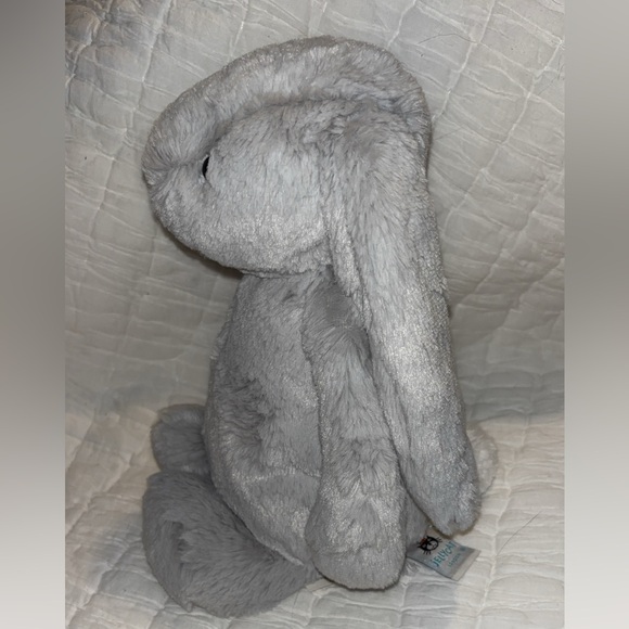 Jellycat Original Gray Bashful Bunny NWT - Picture 3 of 5